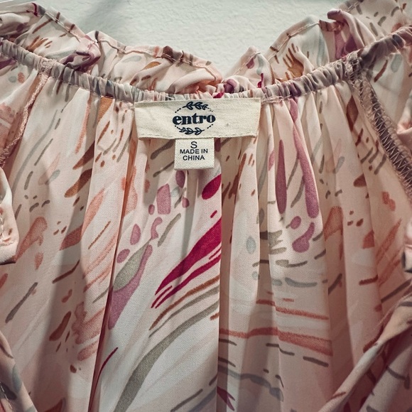 Entro Multicolor Abstract Dress - Picture 2 of 2